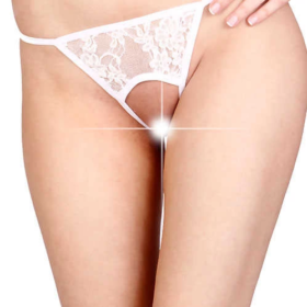 Beyaz Özel Bölgesi Açık Fantazi String TM1163